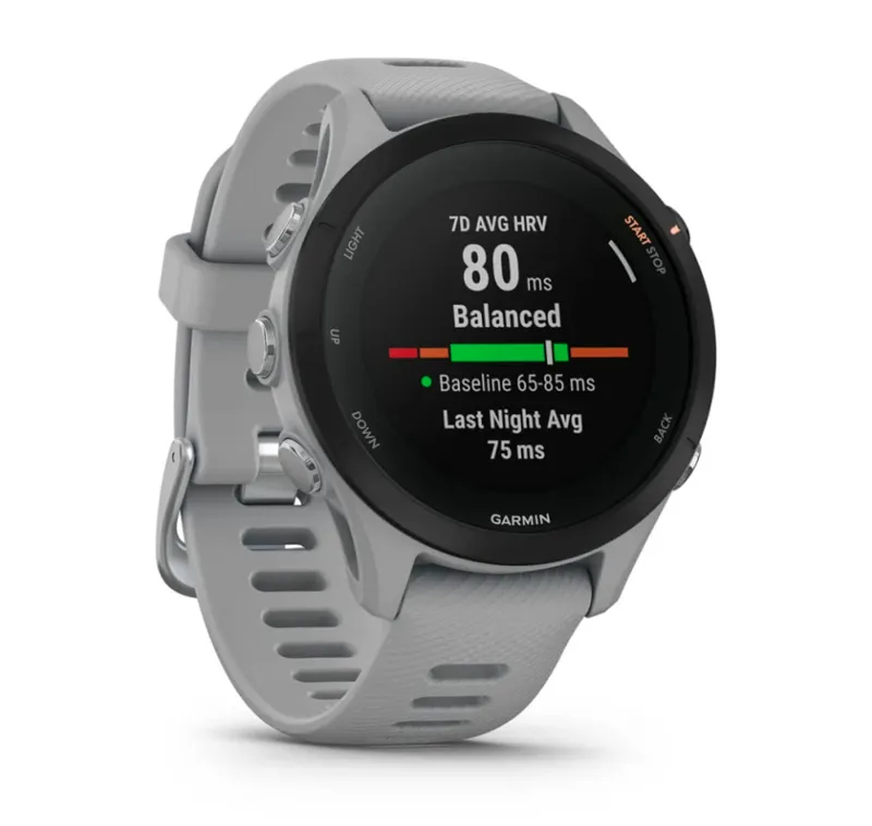 Garmin Forerunner 255S GPS Watch in Powder Grey